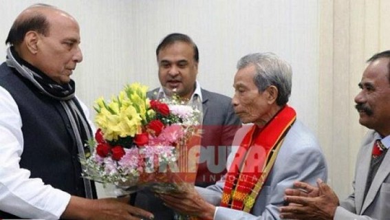 NC Debbarma losing hopes, finally surrendered before BJP NC Debbarma losing hopes, finally surrendered before BJP